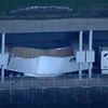 Photos: "Unauthorized" Tractor Trailer Smashes Into FDR Overpass